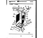 White-Westinghouse DC600EXD4 cabinet parts diagram