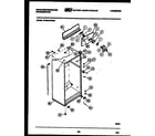 White-Westinghouse RTG216JCD3A cabinet parts diagram