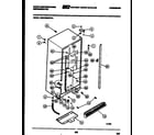 White-Westinghouse RSG192GCD1A cabinet parts diagram