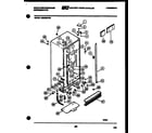 White-Westinghouse RS225MCH0 cabinet parts diagram