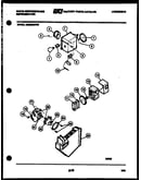 Refrigerator control assembly, damper control assembly and f