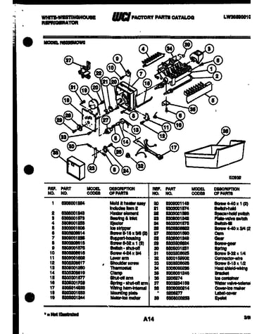 Ice maker parts