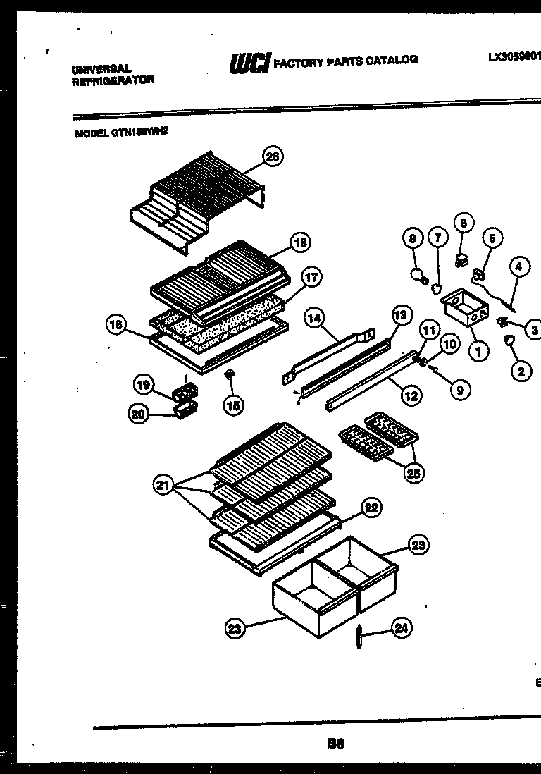 Shelves and supports