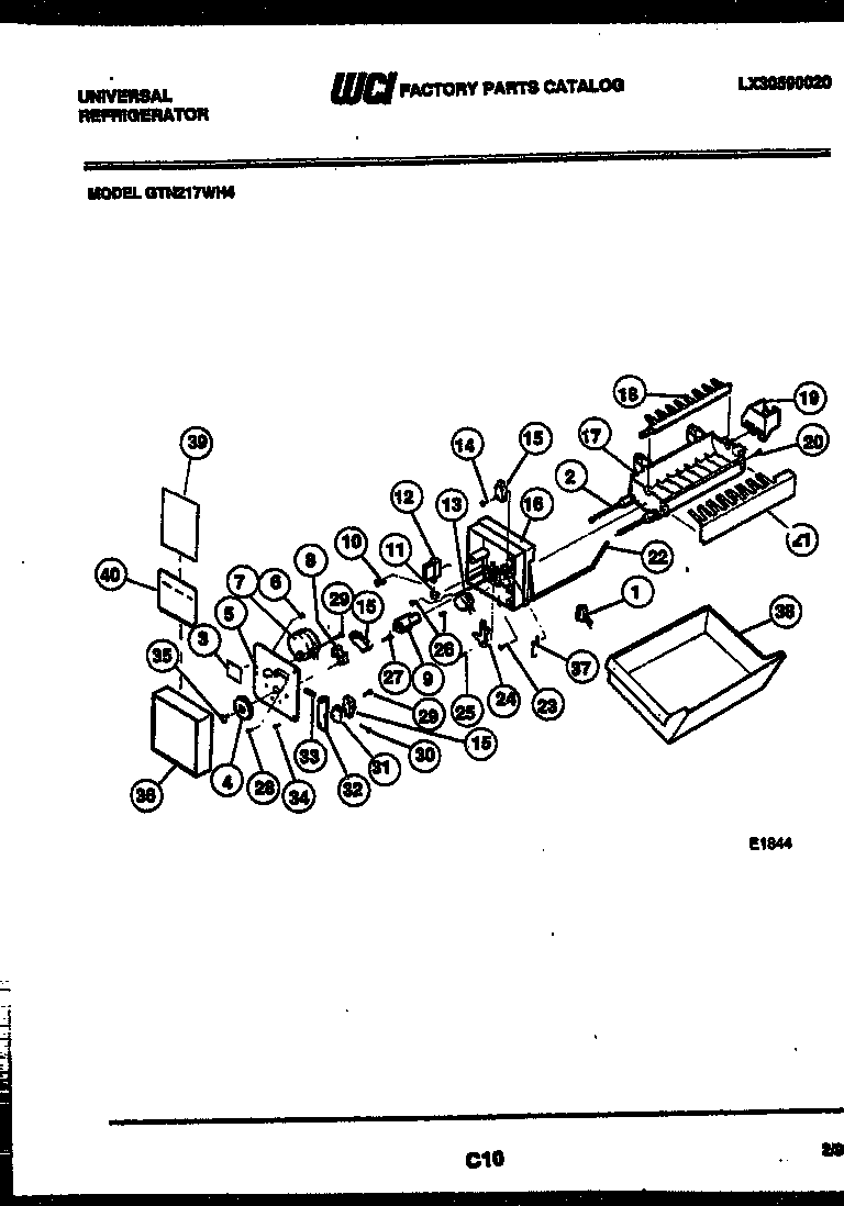 ICE MAKER PARTS