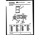 White-Westinghouse AS147N1A1 cabinet and installation parts diagram