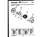 White-Westinghouse AK107N1V2 air handling parts diagram