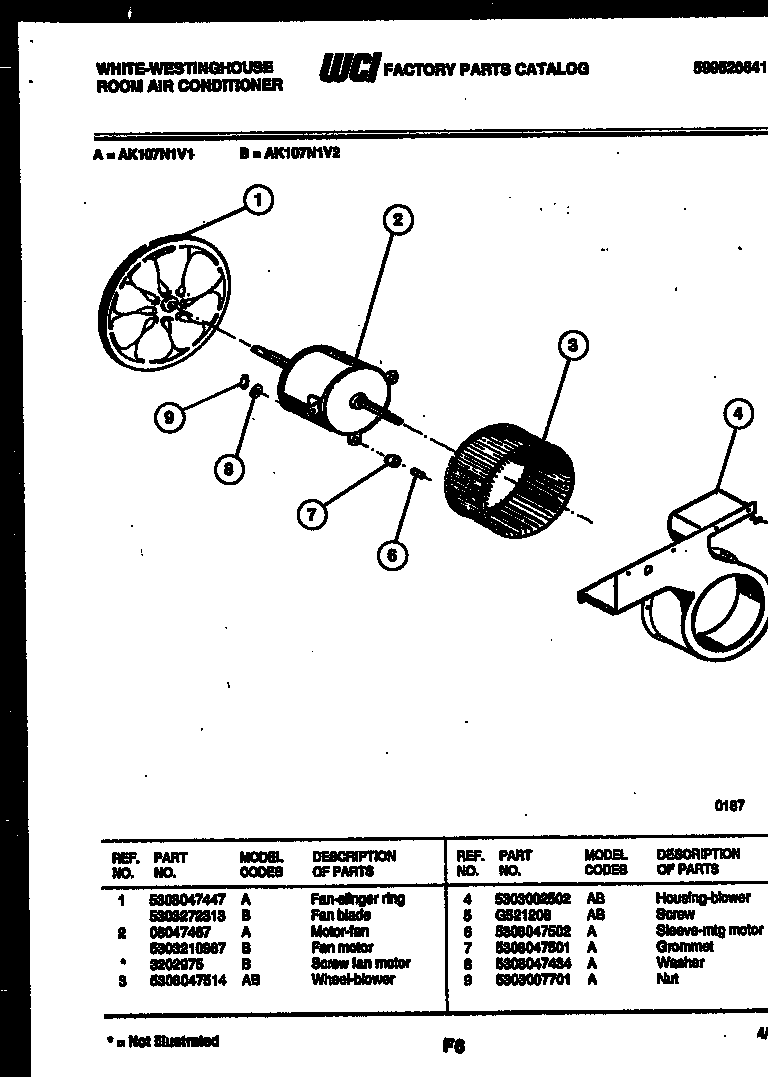 Air handling parts