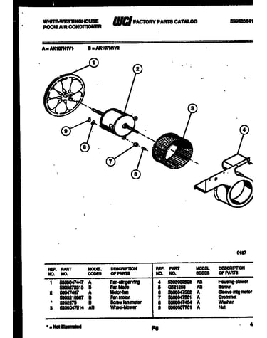 Air handling parts