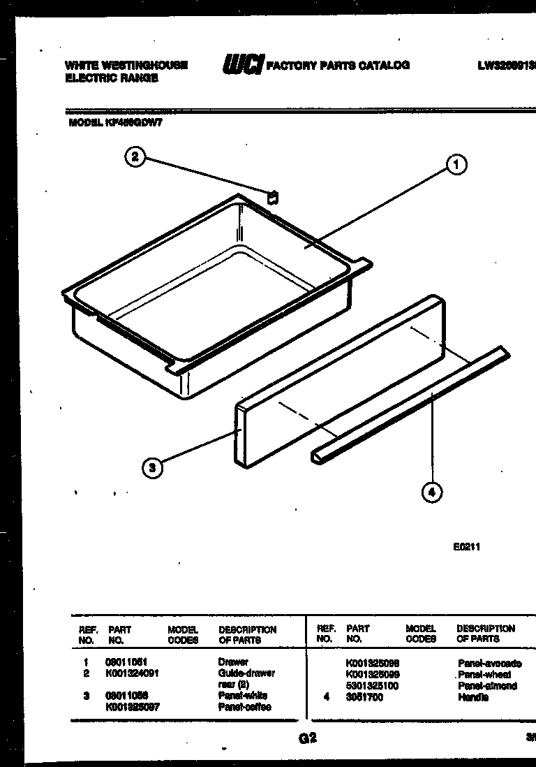 DRAWER PARTS