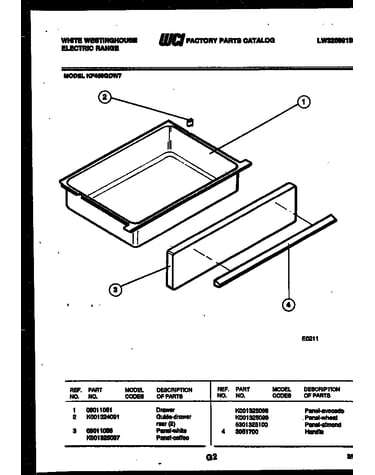 Drawer parts