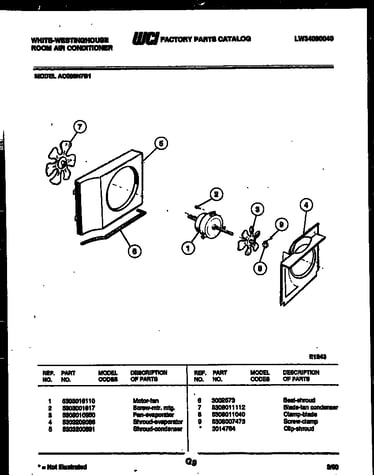 Air handling parts