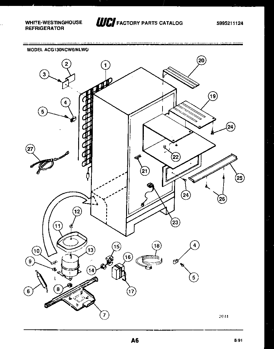 System and automatic defrost parts