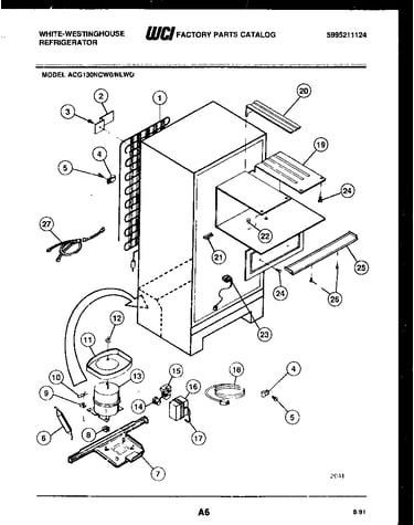 System and automatic defrost parts