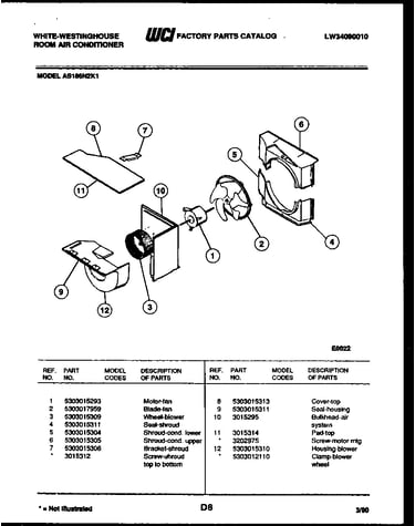 Air handling parts