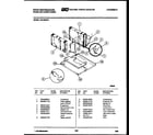 White-Westinghouse AS186N2K1 system parts diagram