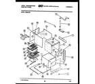 White-Westinghouse KB969LM0 lower body parts diagram