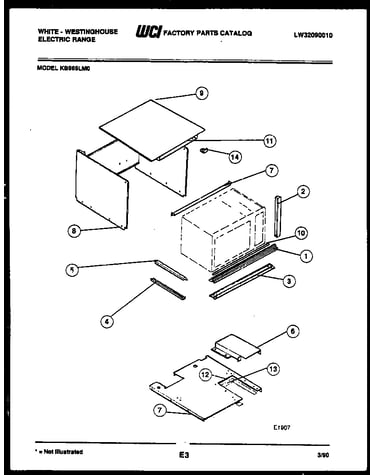 Wrapper and installation parts
