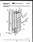 Refrigerator door parts