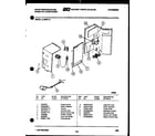 White-Westinghouse AL095N1A1 electrical parts diagram
