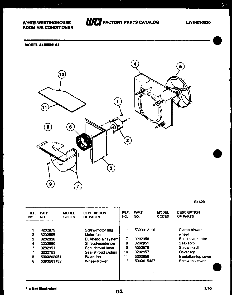 Air handling parts