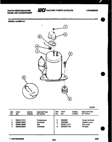Compressor parts