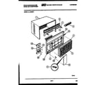 White-Westinghouse AL149N2C1 cabinet parts diagram