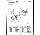 White-Westinghouse AL149N2C1 air handling parts diagram
