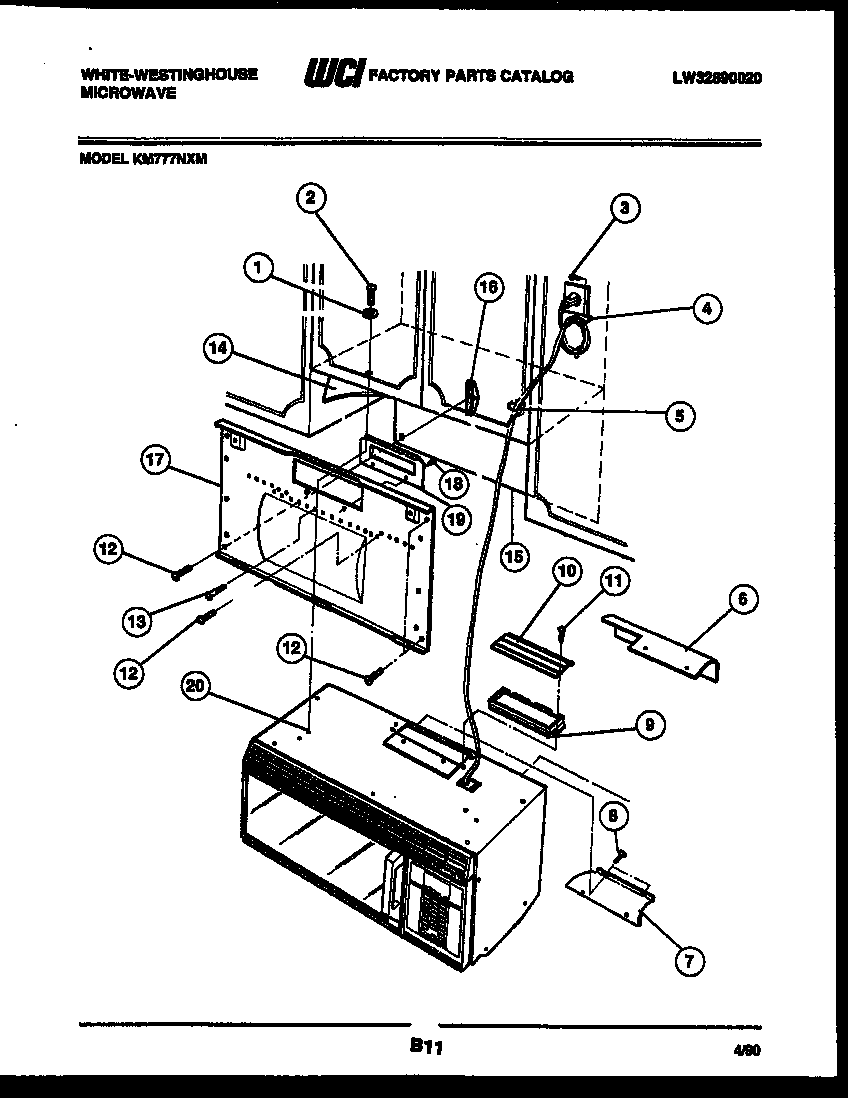 Body and installation parts