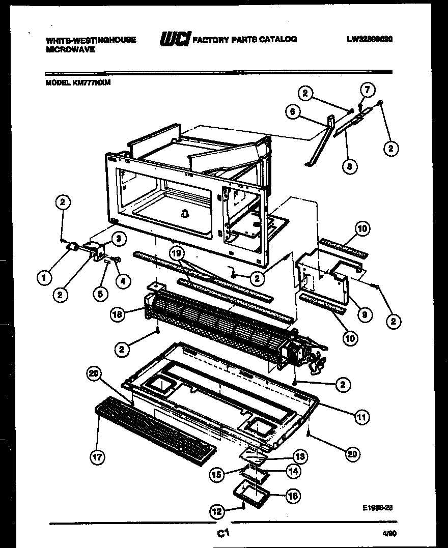 Filter and ventilation fan assembly