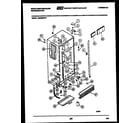 White-Westinghouse RS229MCF1 cabinet parts diagram