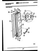 Freezer door parts