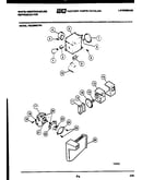 Refrigerator control assembly, damper control assembly and f