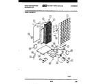 White-Westinghouse RS229MCF0 system and automatic defrost parts diagram
