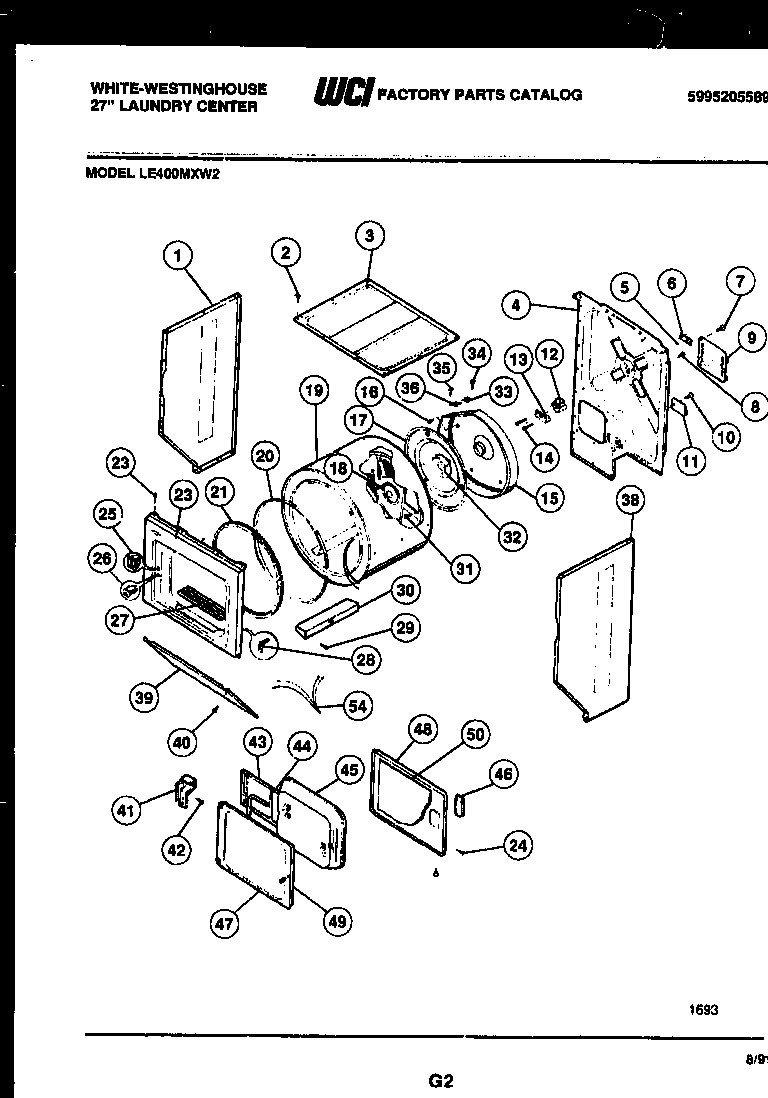 CABINET AND COMPONENT PARTS