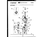 White-Westinghouse LE400MXW2 transmission parts diagram