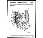 White-Westinghouse FU161LRW3 system and electrical parts diagram