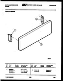 Panel with bracket