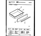 White-Westinghouse KF520GDV5 drawer parts diagram