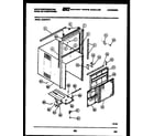 White-Westinghouse AK087N7V1 cabinet parts diagram