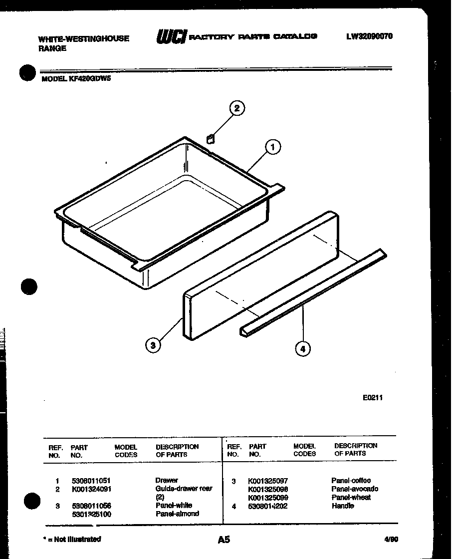 Drawer parts