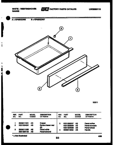 Drawer parts