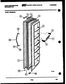 Freezer door parts