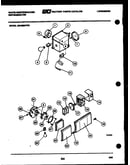 Refrigerator control assembly, damper control assembly and f