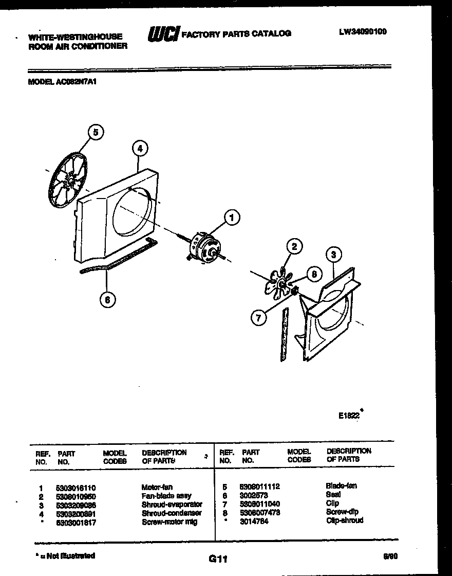 Air handling parts
