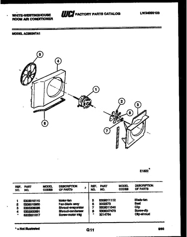 Air handling parts