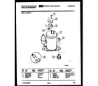 White-Westinghouse AC082N7A1 compressor parts diagram