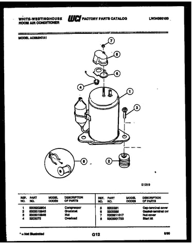 Compressor parts