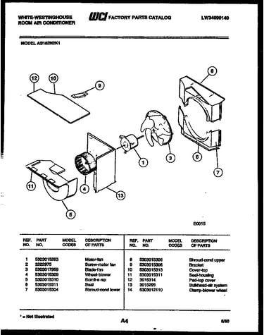 Air handling parts