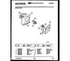 White-Westinghouse AC051N7Z1 air handling parts diagram