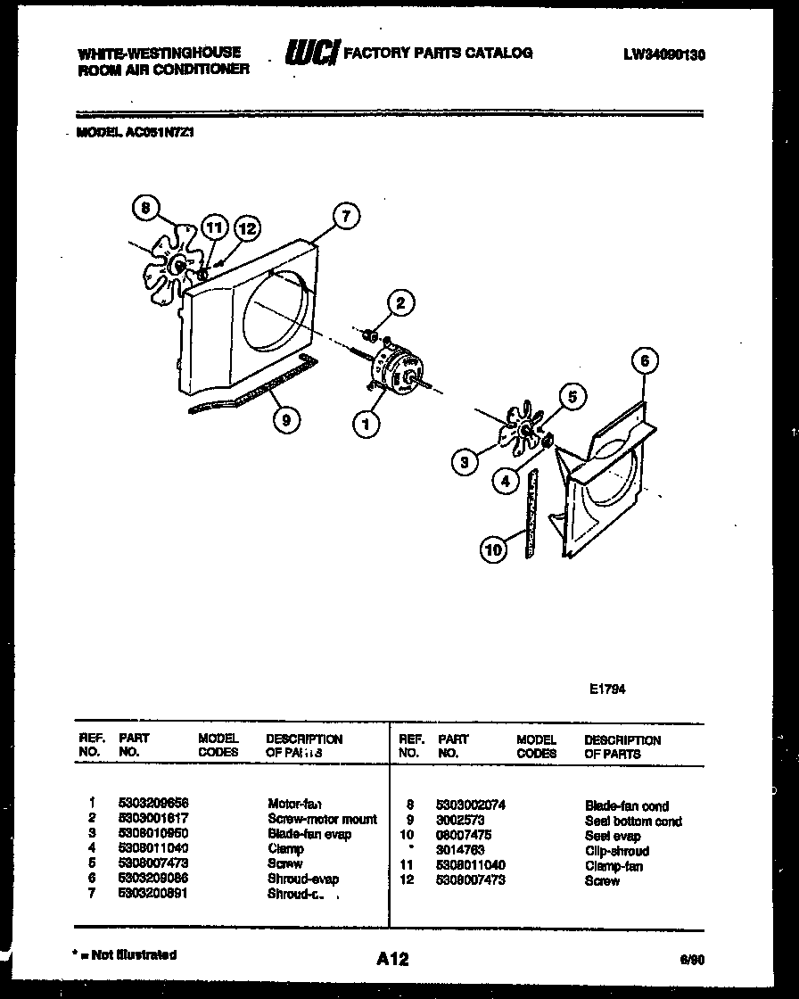 Air handling parts